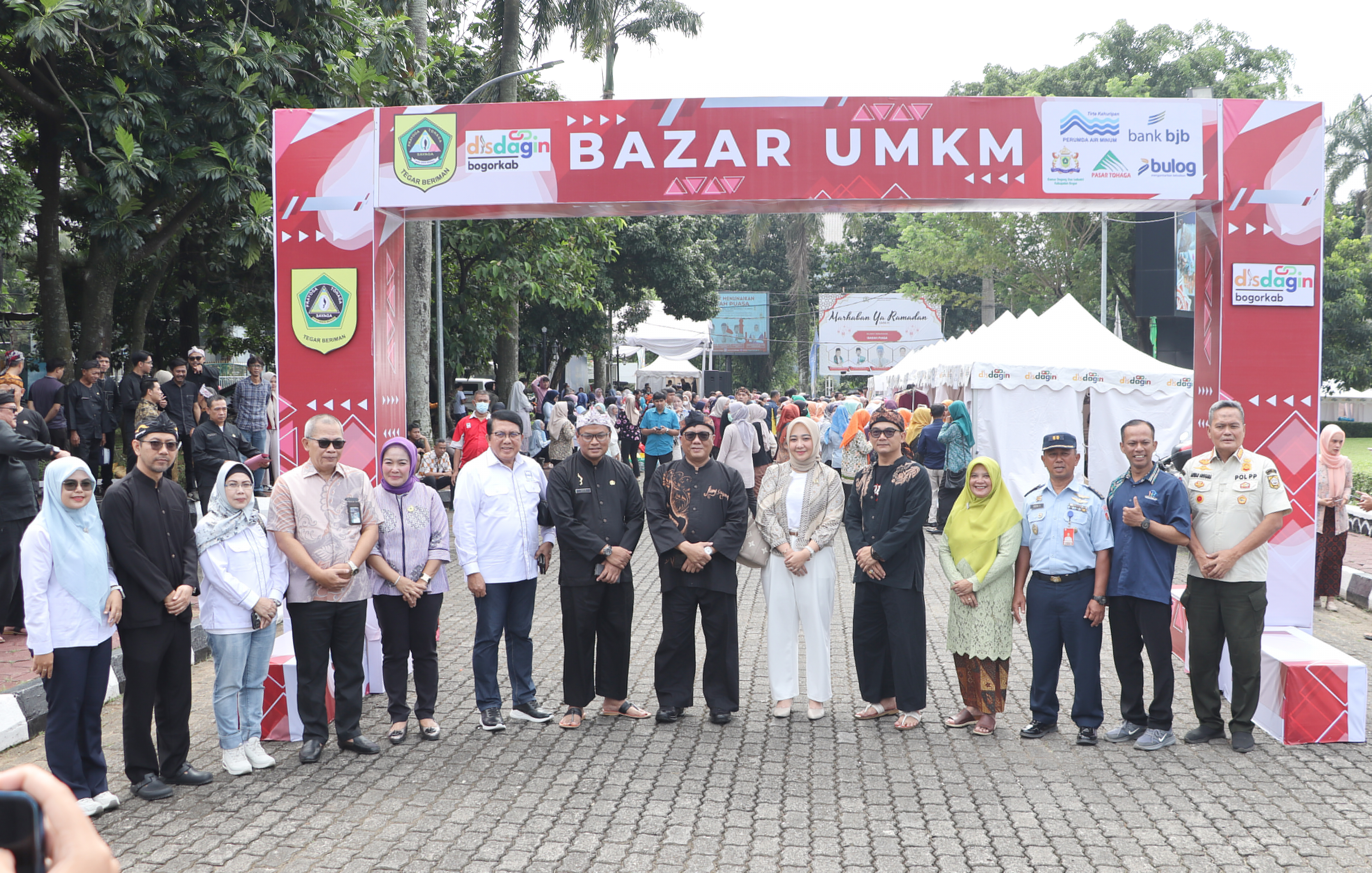 Bazar Dinas Perdagangan dan Perindustrian Kabupaten Bogor dan UMKM Binaan APINDO Kabupaten Bogor